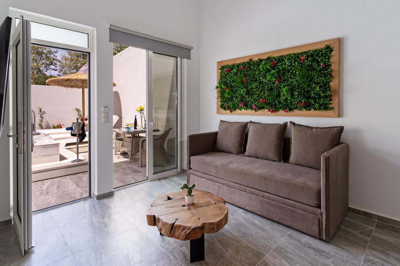 Delfina Boutique Hotel Paralia Kourna Exterior foto