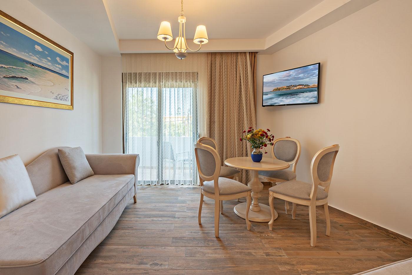 Delfina Boutique Hotel Paralia Kourna Exterior foto